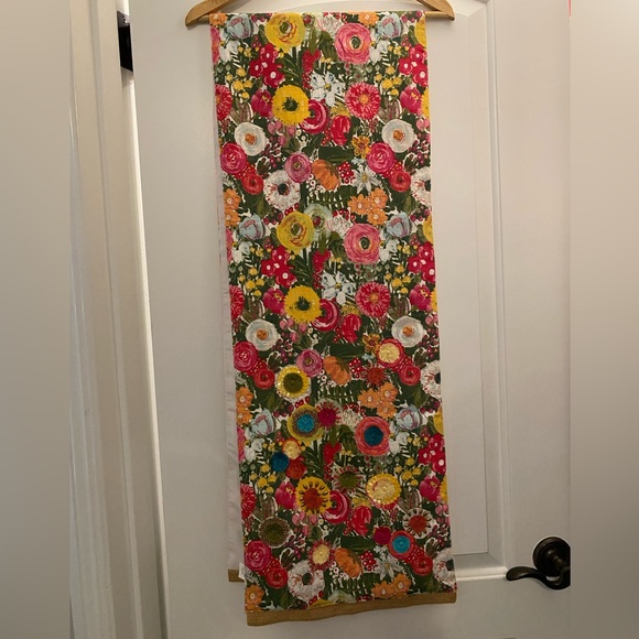 Pier 1 Accents Pier One Floral Table Runner Poshmark